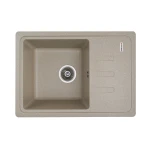 Гранітна мийка для кухні VALESO 6243 LIANA матова Сафарі