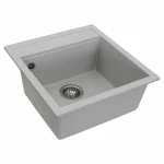 Гранітна мийка для кухні VALESO 5149 FIESTA матова Топаз