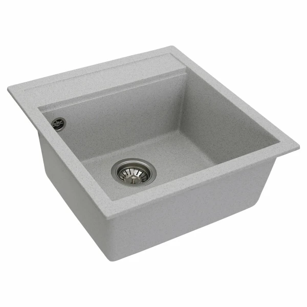 Гранітна мийка для кухні VALESO 5149 FIESTA матова Топаз