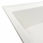 Гранітна мийка для кухні VALESO 7950 AZURIT матова Білосніжна