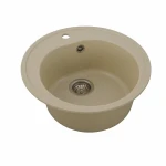 Гранітна мийка для кухні Пісок VALESO 510 LUNA матова