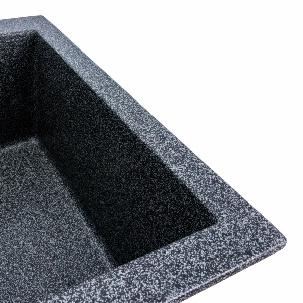 Гранітна мийка для кухні VALESO 4150 SOKIL матова (графіт)