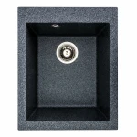 Гранітна мийка для кухні VALESO 4150 SOKIL матова (графіт)