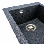 Гранітна мийка для кухні VALESO 4150 SOKIL матова (графіт)