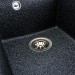 Гранітна мийка для кухні VALESO 4150 SOKIL матова (графіт)