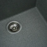 Гранітна мийка для кухні VALESO 5444 OASIS матова Сіра