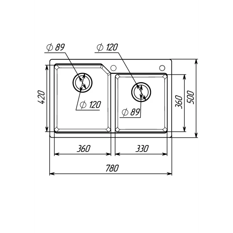Сифон для умивальника Alcaplast A434