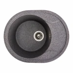 Гранітна мийка для кухні VALESO 5847 ONYX матова (мікс)