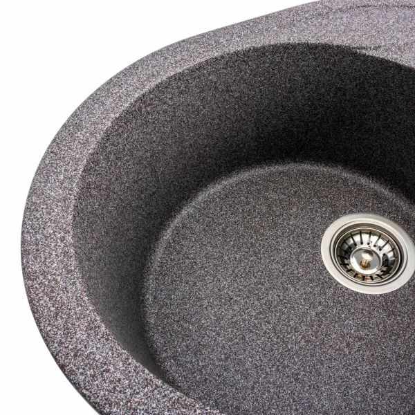 Гранітна мийка для кухні VALESO 5847 ONYX матова (мікс)