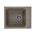 Гранітна мийка для кухні VALESO 4050 KORRADO матова Карамель