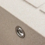 Гранітна мийка для кухні VALESO 6550 LOTOS матова Сафарі