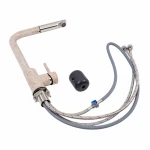 Q411B змішувач кухонний VALESO КАРАМЕЛЬ (з висувною лійкою)