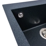 5050 GALAX матова Мийка гранітна VALESO (антрацит)