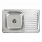 Кухонна мийка нержавіючої сталі Platinum ДЕКОР PLATINUM 7850 з (0,8/180 мм)