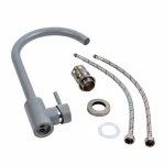 Змішувач кухонний Platinum NS01 (3008A-NA) СІРИЙ МЕТАЛІК