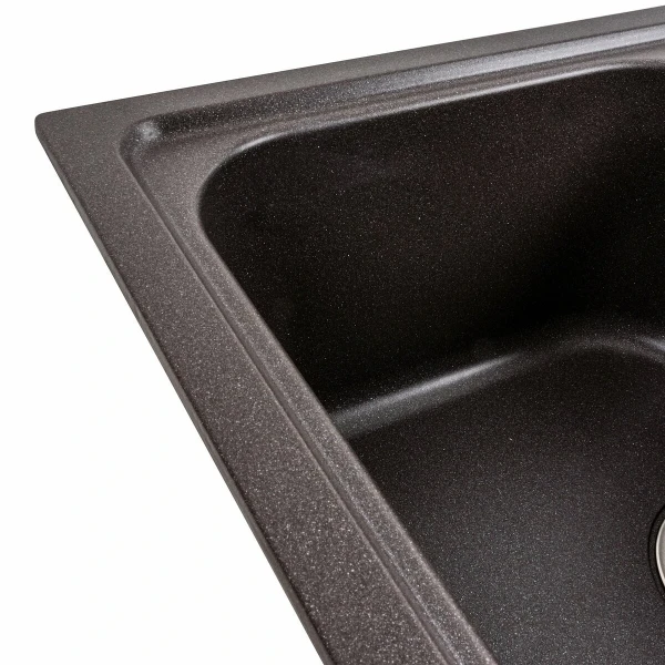 Гранітна мийка для кухні Platinum 7950 Equatoria матовий Гренадін