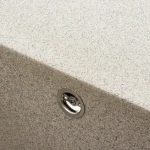 Гранітна мийка для кухні Platinum 9651 ATLAS матовий Сірий