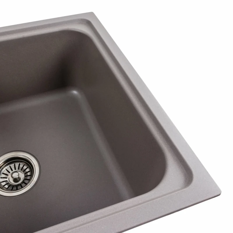 Гранітна мийка для кухні Platinum Equatoria PLATINUM 7950 матова Дюна
