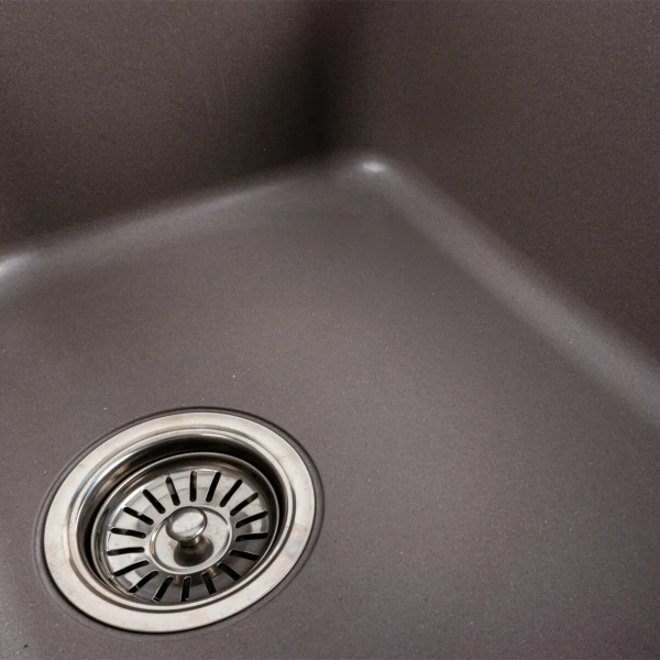 Гранітна мийка для кухні Platinum 7950 Equatoria матова Дюна