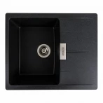 Гранітна мийка для кухні Platinum матовий Карбон PLATINUM 6250 ZIRKONE