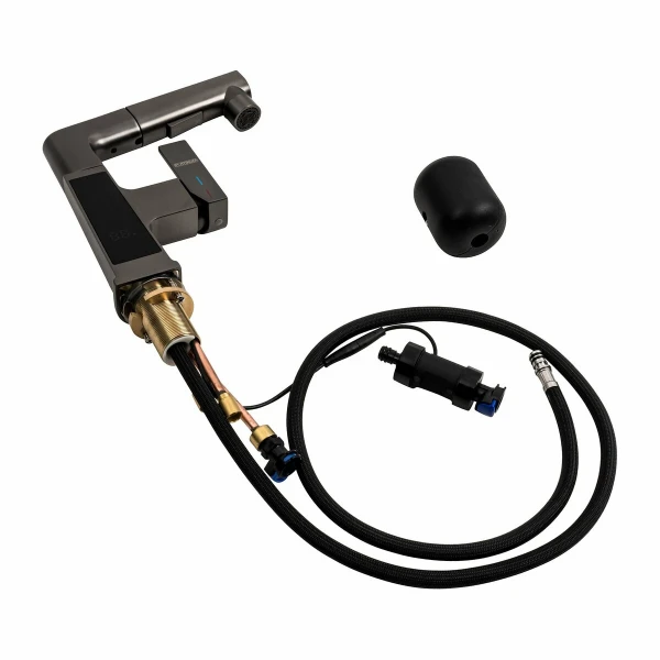 Змішувач для рукомийника з індикатором A236 Platinum