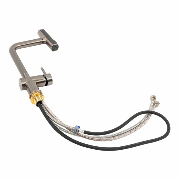 Кухонний змішувач PVD чорний Platinum IB2013BR