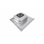 Кухонна мийка нержавіючої сталі Valeso САТИН VALESO 6060 R з (0,7/160 мм)