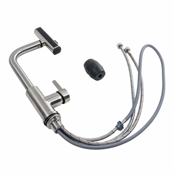 Змішувач кухонний VALESO XK08A нержавійка