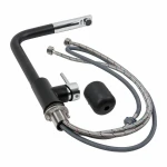 Кухонний змішувач з висувною лійкою VALESO Q411MB