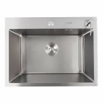 Кухонна мийка VALESO Handmade 600х450х220 (товщина 3,0/1,5 мм + дозатор в комплекті)
