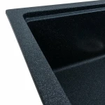 Кухонна мийка гранітна матова 7545 NIKA VALESO Антрацит