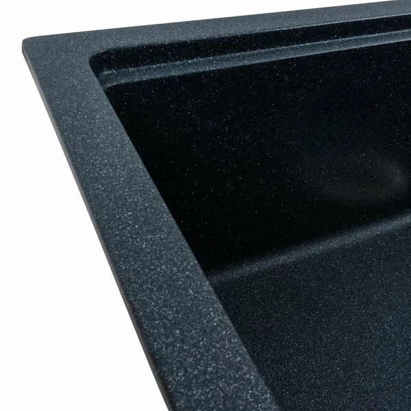 Кухонна мийка гранітна матова 7545 NIKA VALESO Антрацит