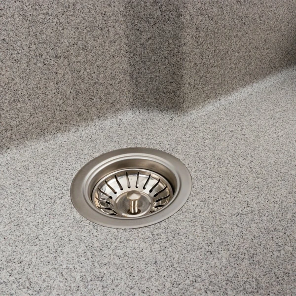 Кухонна мийка гранітна матова 7545 NIKA VALESO Сіра