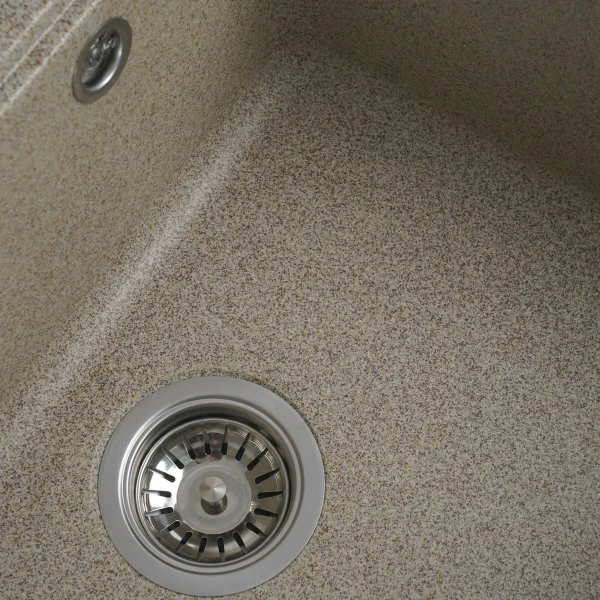 Гранітна мийка для кухні VALESO 5852 VESTA матова Карамель