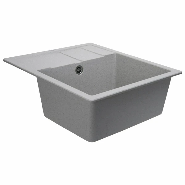 Гранітна мийка для кухні VALESO 5851 ARIA матова Топаз