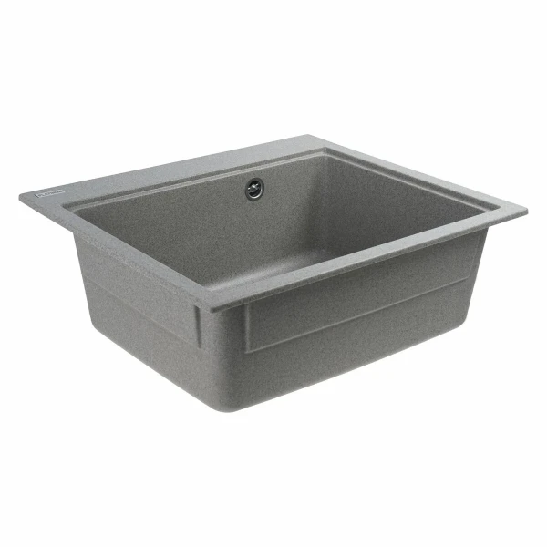 Гранітна мийка для кухні VALESO 5852 VESTA матова Сіра