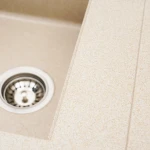 Гранітна мийка для кухні VALESO 5149 FIESTA матова Сафарі