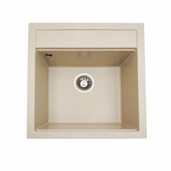 Гранітна мийка для кухні VALESO 5149 FIESTA матова Сафарі