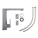 Змішувач кухонний VALESO 30 FHP (8569S) Сірий металік