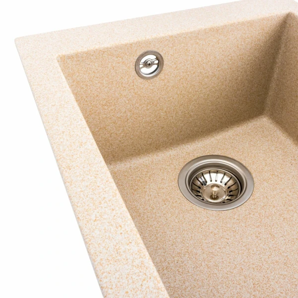 Гранітна мийка для кухні VALESO 4150 SOKIL матова (сафарі)