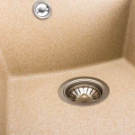 Гранітна мийка для кухні VALESO 4150 SOKIL матова (сафарі)