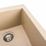 Гранітна мийка для кухні VALESO 4150 SOKIL матова (сафарі)