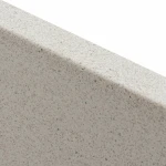 Гранітна мийка для кухні VALESO 4040 RUBA матова біла в крапку