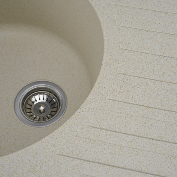 Гранітна мийка для кухні VALESO 7750 LIRA матова Пісок