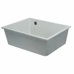 Гранітна мийка для кухні VALESO 5444 OASIS матова Білосніжна