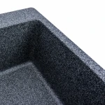 Гранітна мийка для кухні VALESO 7850 Bogema матова (графіт)