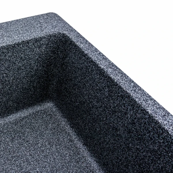 Гранітна мийка для кухні VALESO 7850 Bogema матова (графіт)