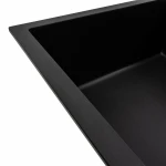 Кухонна мийка гранітна матова 7050 CASCADA VALESO чорна