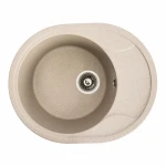 Гранітна мийка для кухні VALESO 5847 ONYX матова (сафарі)