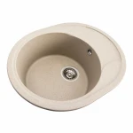 Гранітна мийка для кухні VALESO 5847 ONYX матова (сафарі)